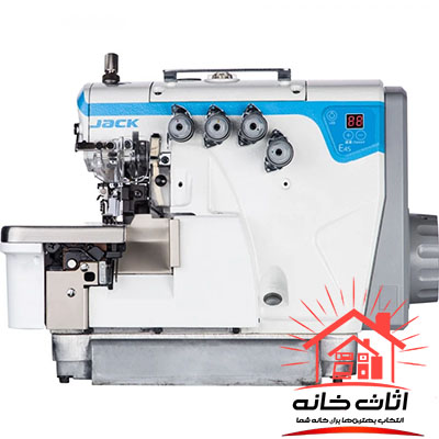 چرخ خیاطی صنعتی سردوز پنج نخ جک مدل 5-E4