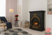 بهترین بخاری گازی طرح شومینه