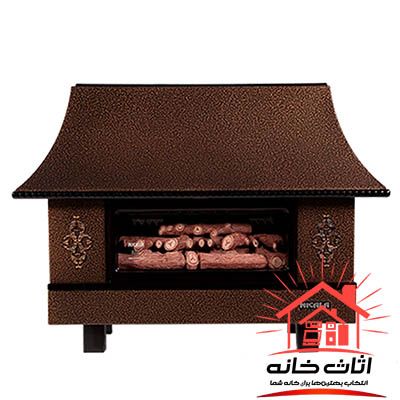 بخاری گازی شومینه ای نیک کالا مدل زرین mc28