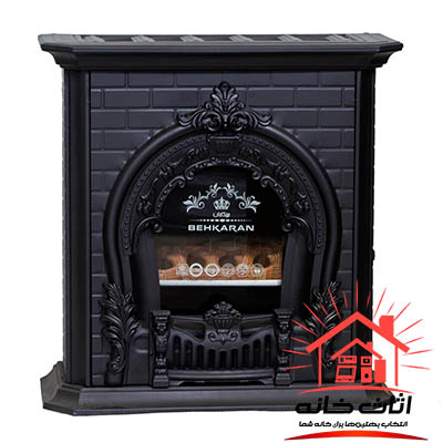 بخاری گازی بهکاران طرح شومینه مدل پرنس 28000